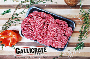 Local, Pastured Ground Beef 1lb - 4 Pack