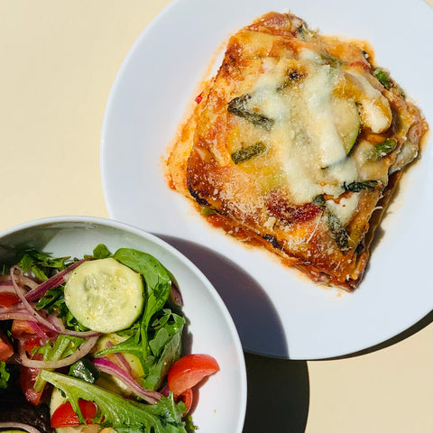 Casa Crobu- Roasted Vegetable Lasagna “Ortolana”