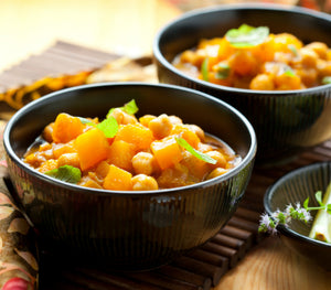 Butternut and Chick Pea Curry