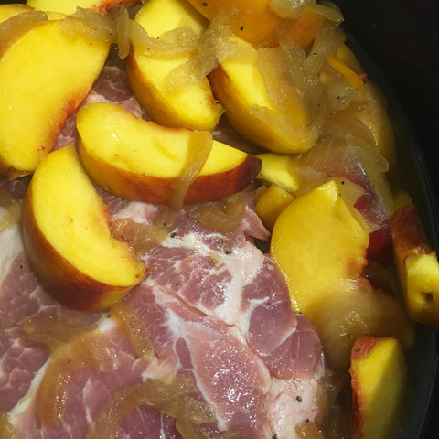 Peach Ginger Pork Shoulder (*local*)