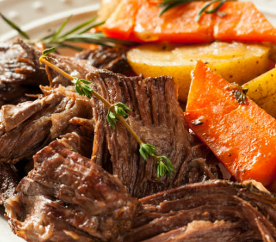 Pastured Pot Roast with Herbs De Provence & Root Vegetables