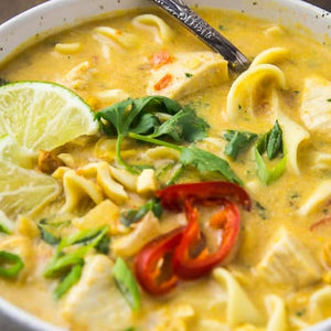 Thai Tofu Noodle Soup