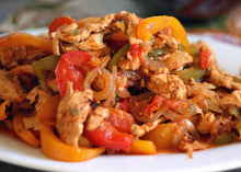 Shredded Chicken Fajitas