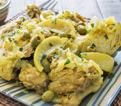 Moroccan Lemon Chicken