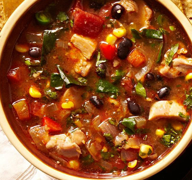 Southwest Chicken Soup