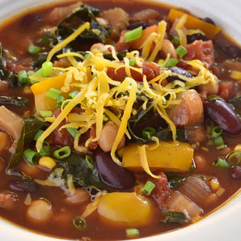 Pumpkin, Black Bean & Lentil Chili